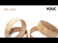 حلقه پوشیدن سفارشی مهر حلقه های پیستون کربن Ptfe برنز پر شده Ptfe برای تعمیر ماشین آلات