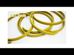 KZT 80*4*7.9 حلقه پوشیدن PTFE حلقه پشتیبانی برای لوازم جانبی ساختمانی قهوه ای