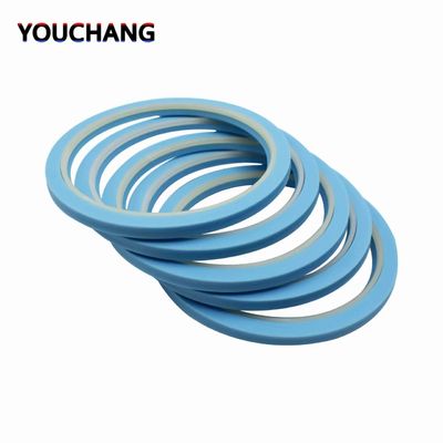 HBY 110 X 125.5 X 6MM مهر و موم استند بوفر اورتان PU با حلقه پشتیبان مهر و موم لاستیکی